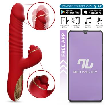 INTOYOU APP SERIES ASCEN VIBRADOR CON THRUSTING Y WAVING Y APP USB MAGNÉTICO