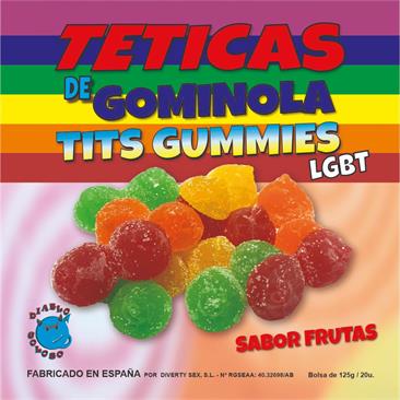 DIVERTY SEX CAJA DE GOMINOLAS DE PECHO SABOR FRUTAS