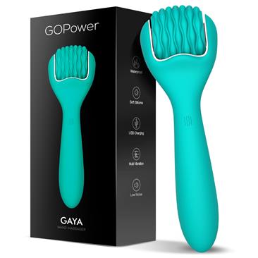 GOPOWER GAYA MASAJEADOR DOBLE FUNCIÓN USB SILICONA