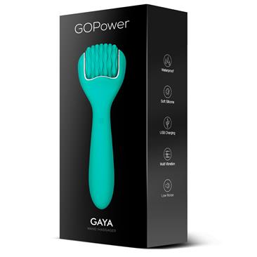 GOPOWER GAYA MASAJEADOR DOBLE FUNCIÓN USB SILICONA