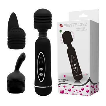 PRETTYLOVE MASAJEADOR MAGICAL MASSAGER COLOR NEGRO