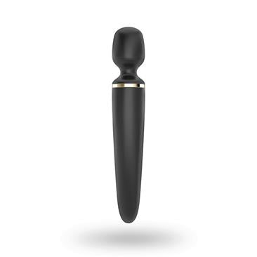 SATISFYER MASAJEADOR WAND-ER WOMAN NEGRO Y DORADO