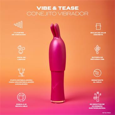 DUREX VIBRADOR 2 EN 1 VIBE & TEASE