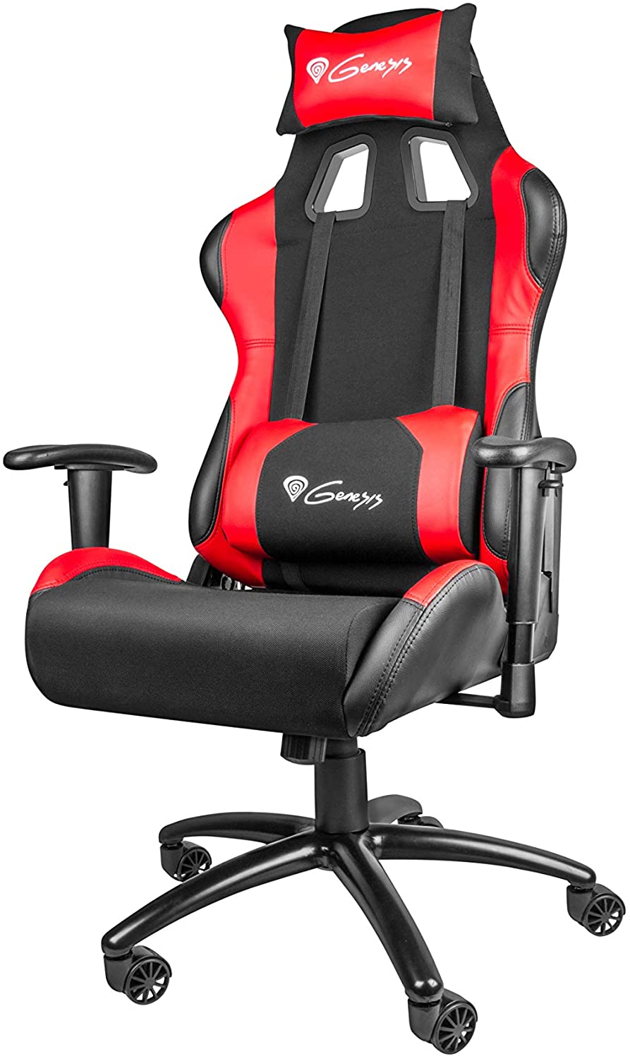 SILLA GAMING GENESIS NITRO 550 NEGRO ROJO