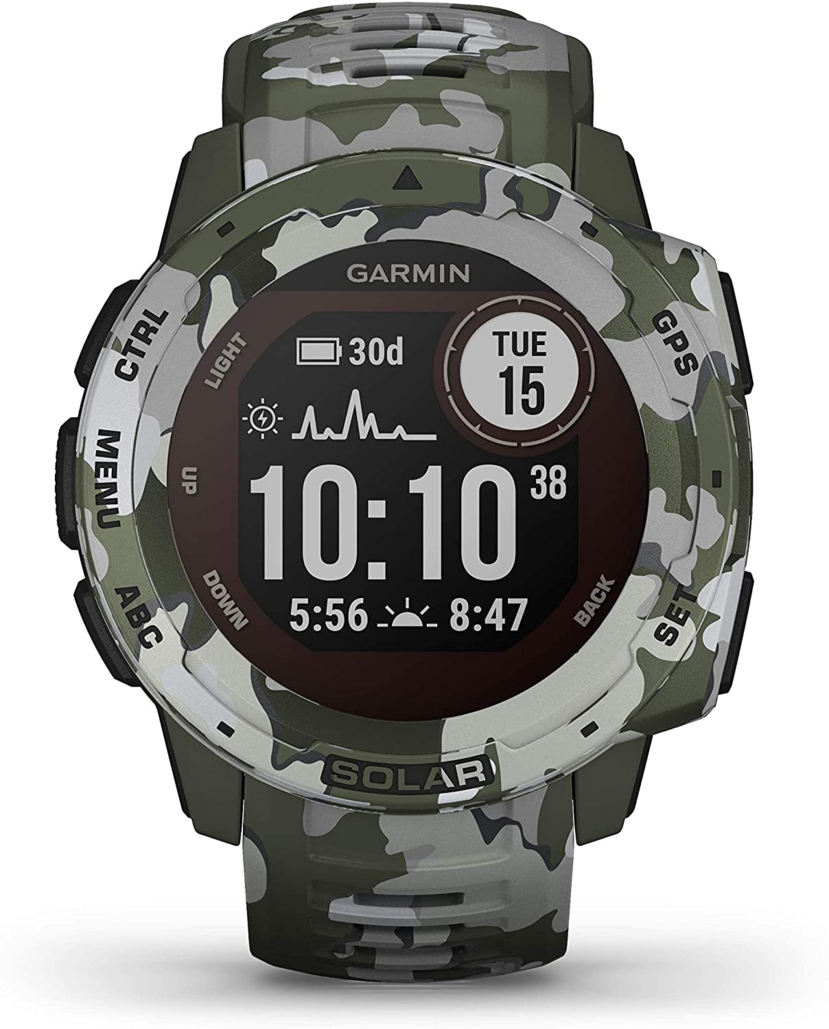 SMARTWATCH GARMIN INSTINCT SOLAR CAMO MILITAR