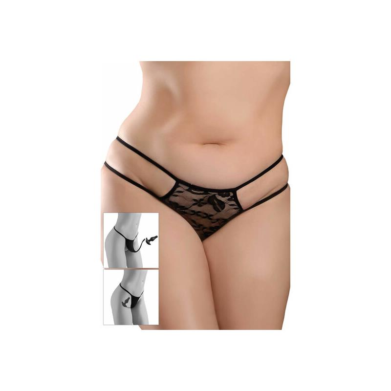 Braguita con Plug Anal Talla Única XL-XXL