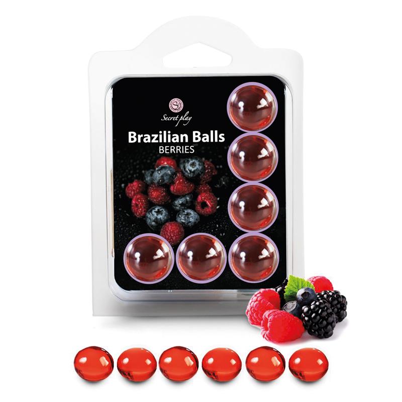 Brazilian Balls Set 6  Frutas del Bosque