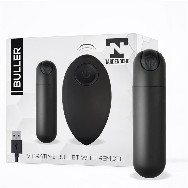 Buller Bala Vibradora Control Remoto USB Negro