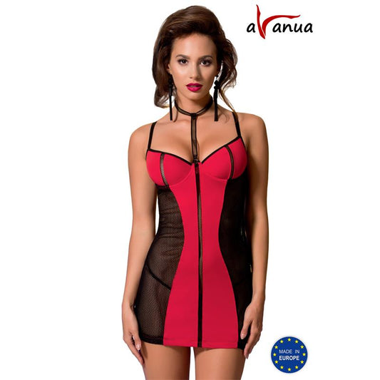 COLINE Chemise Rojo/Negro XXL/XXXL