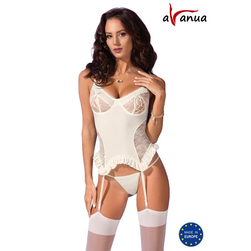 Corset Bianca Ecru XXL/XXXL