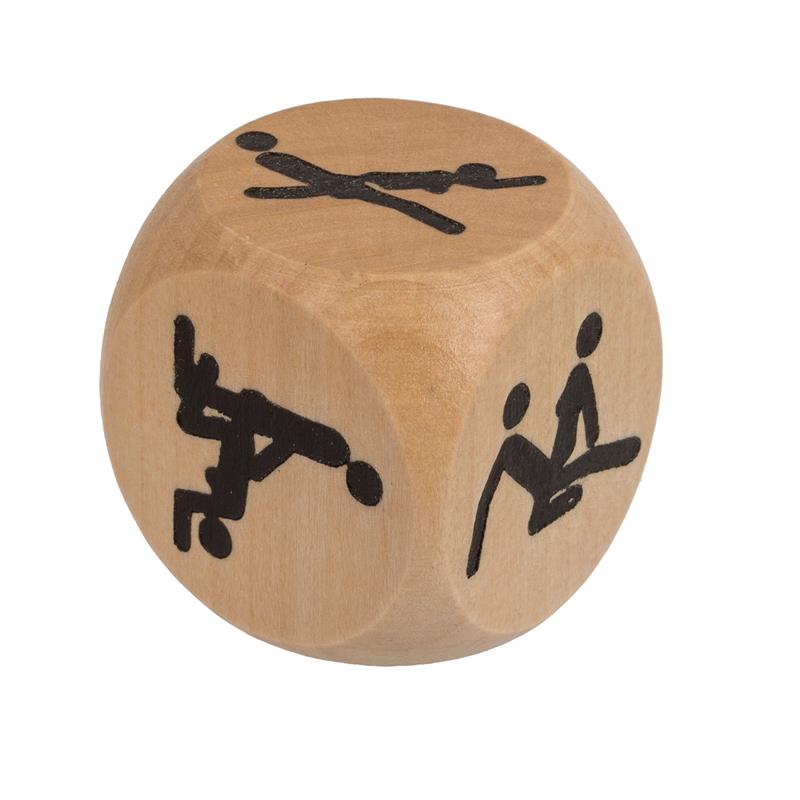 Dado Madera Kamasutra 3x3 cm 1 Unidad