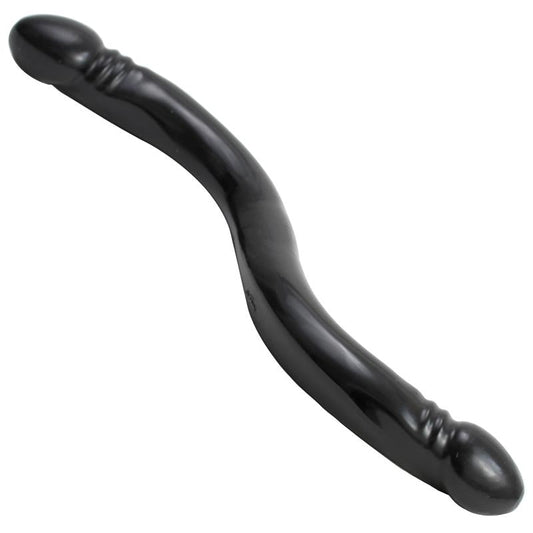 Dildo Doble 18 Negro