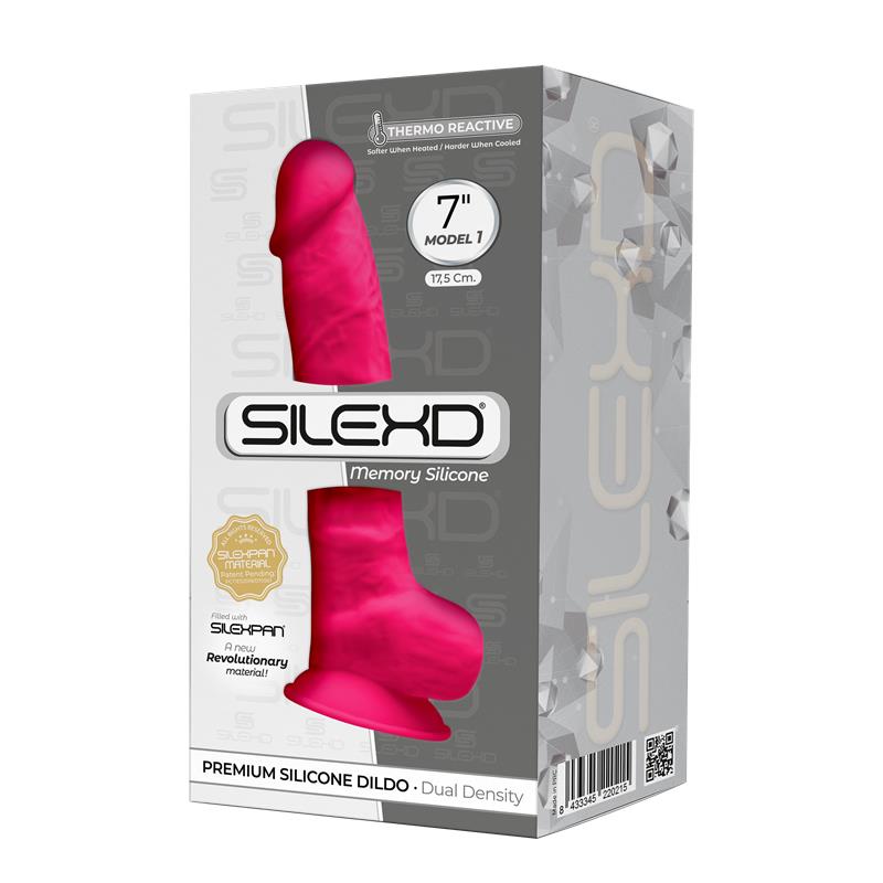 Dildo Dual Density Mod. 1 - 7 Rosa