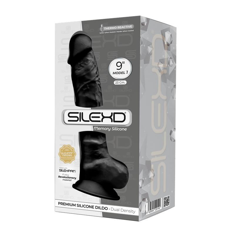 Dildo Dual Density Mod. 1 - 9 Negro