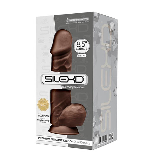 Dildo Dual Density Mod. 4 - 8.5 Marrón