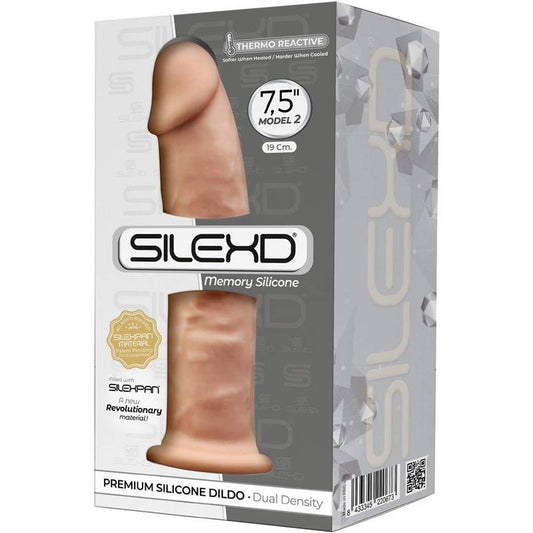 Dildo Dual Density Silicone Mod. 2 - 7.5