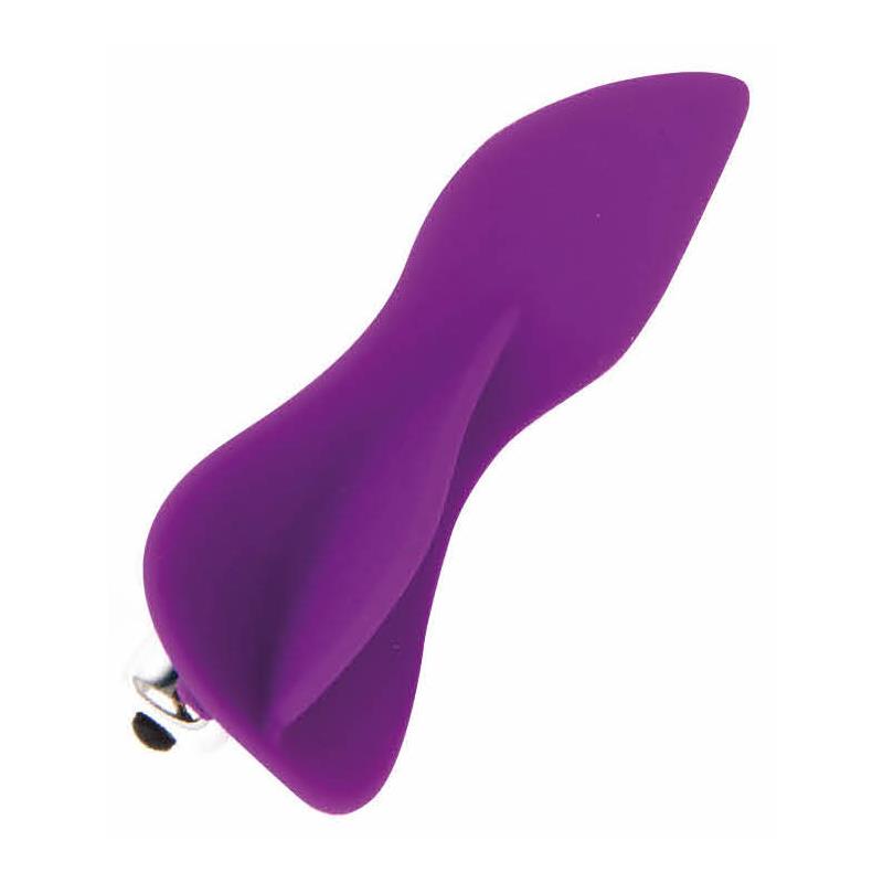 Estimulador Vagina Pleasure Purpura Silicona 12 cm