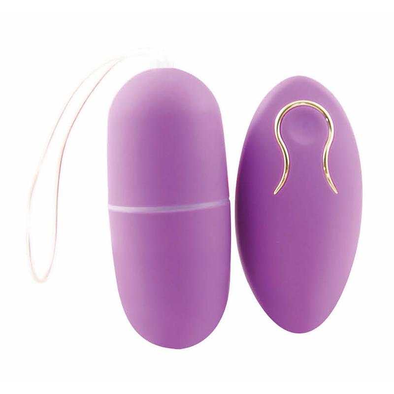 Huevo Vibrador Alice Purpura 8.6 x 3 cm