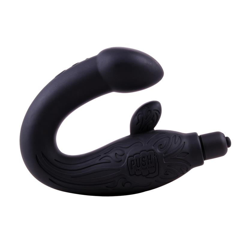 Masajeador Prostático Silicona 29 cm Negro