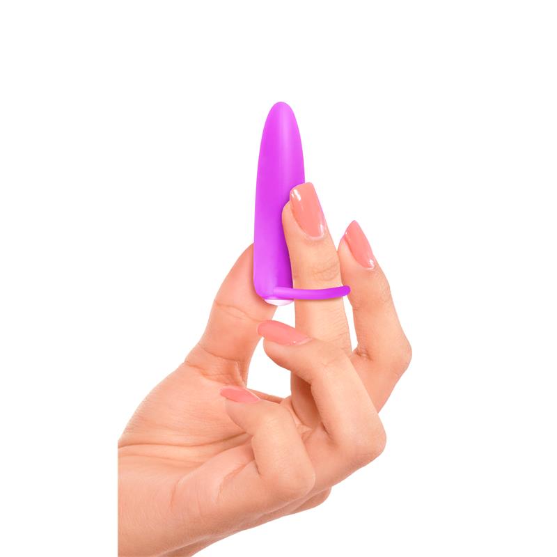 Neon Mini Vibrador Lil Finger Púrpura