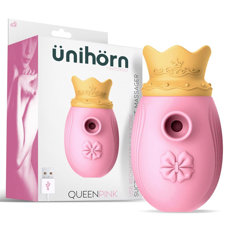 QueenPink Succionador con Lengua Estimuladora Rosa